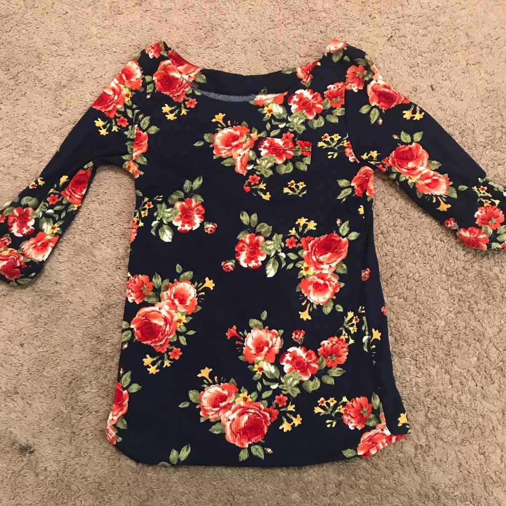 3/4 Length Top